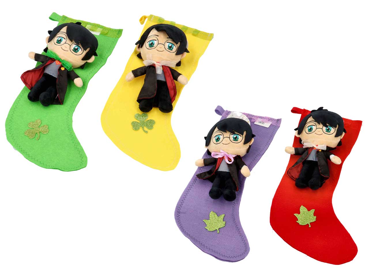 Calza 35cm in pannolencio con personaggio harry potter
