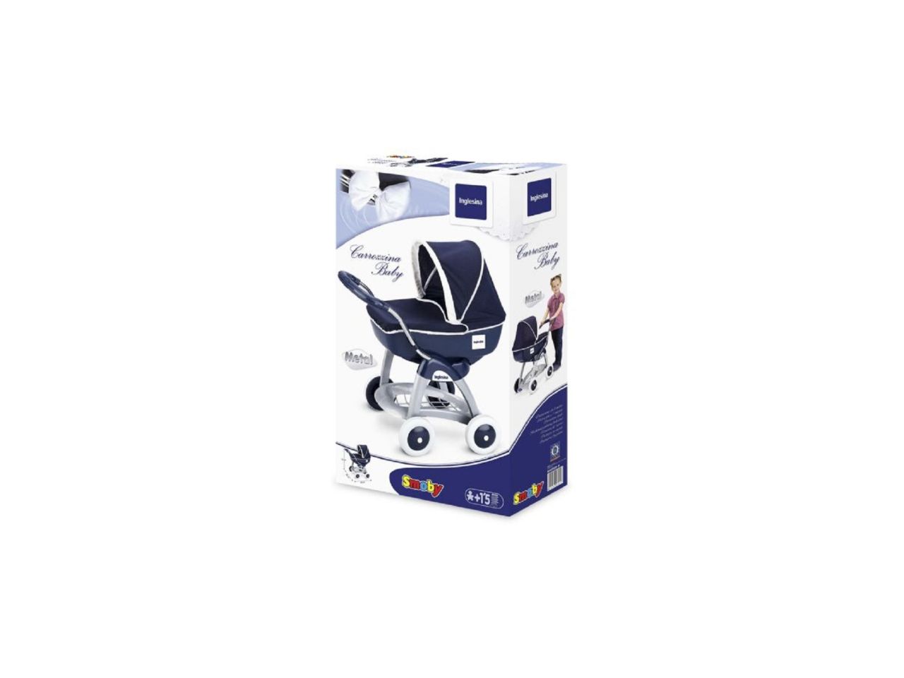 Inglesina Carrozzina Baby Blu Smoby