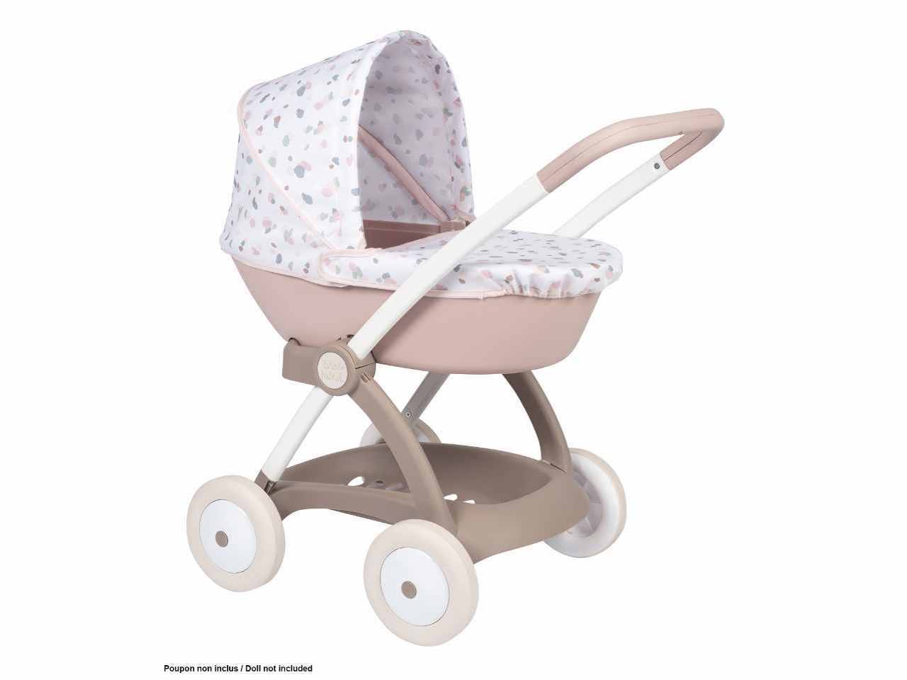 Carrozzina con Cappottina Reclinabile Baby Nurse Smoby