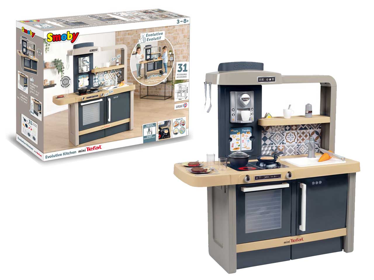Cucina evolutiva Smoby trend Set Cucina Giocattolo