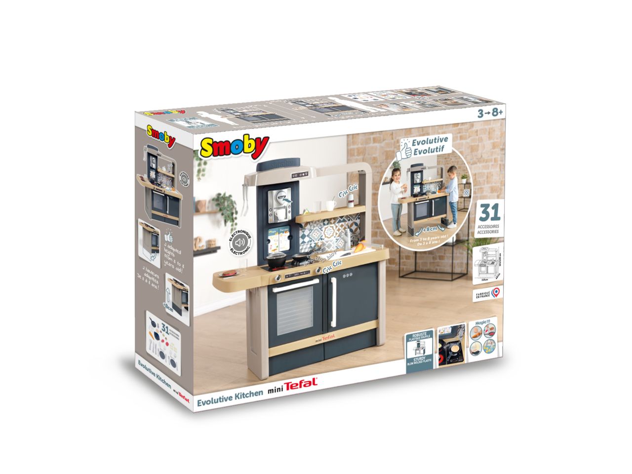 Cucina evolutiva Smoby trend Set Cucina Giocattolo