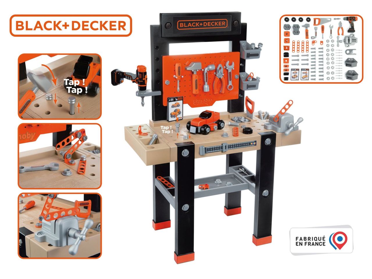 Banco da Lavoro Bricolo Center Black Decker Smoby