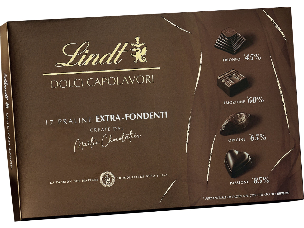 Dolci capolavori extra fondenti 168g