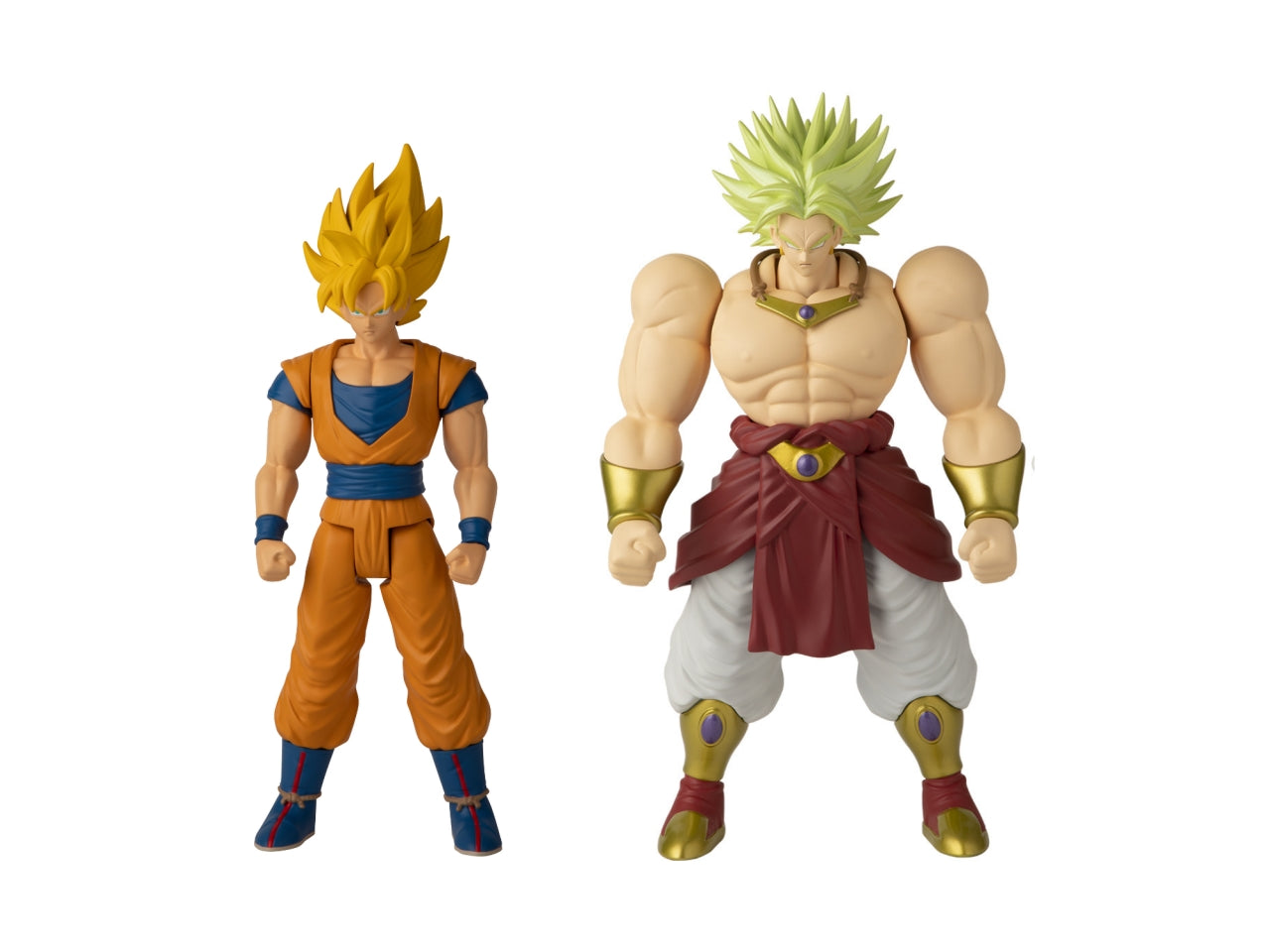 Dragon ball super personaggi giganti - la confezione contiene 2 personaggi