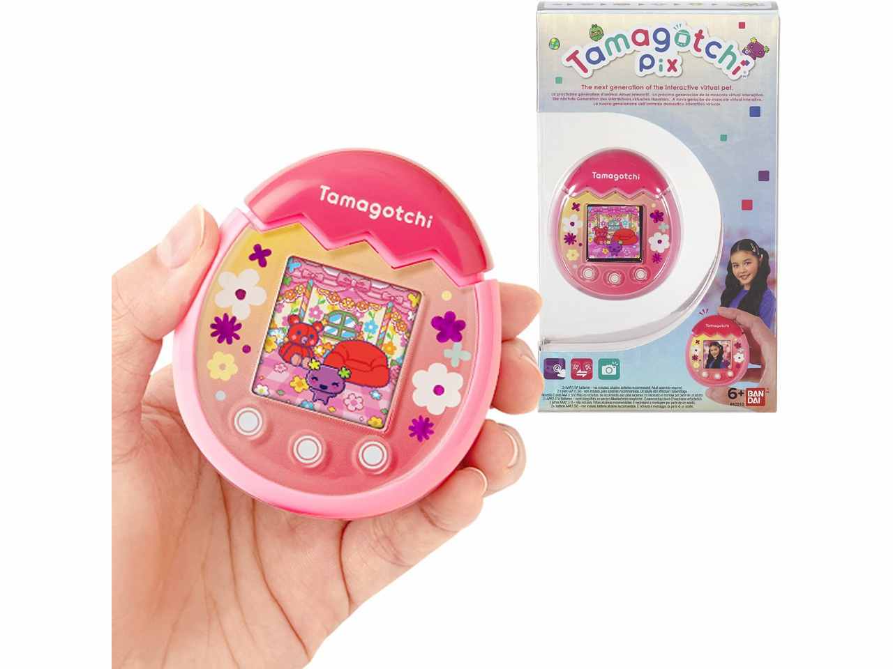 Tamagotchi pix rosa t05899