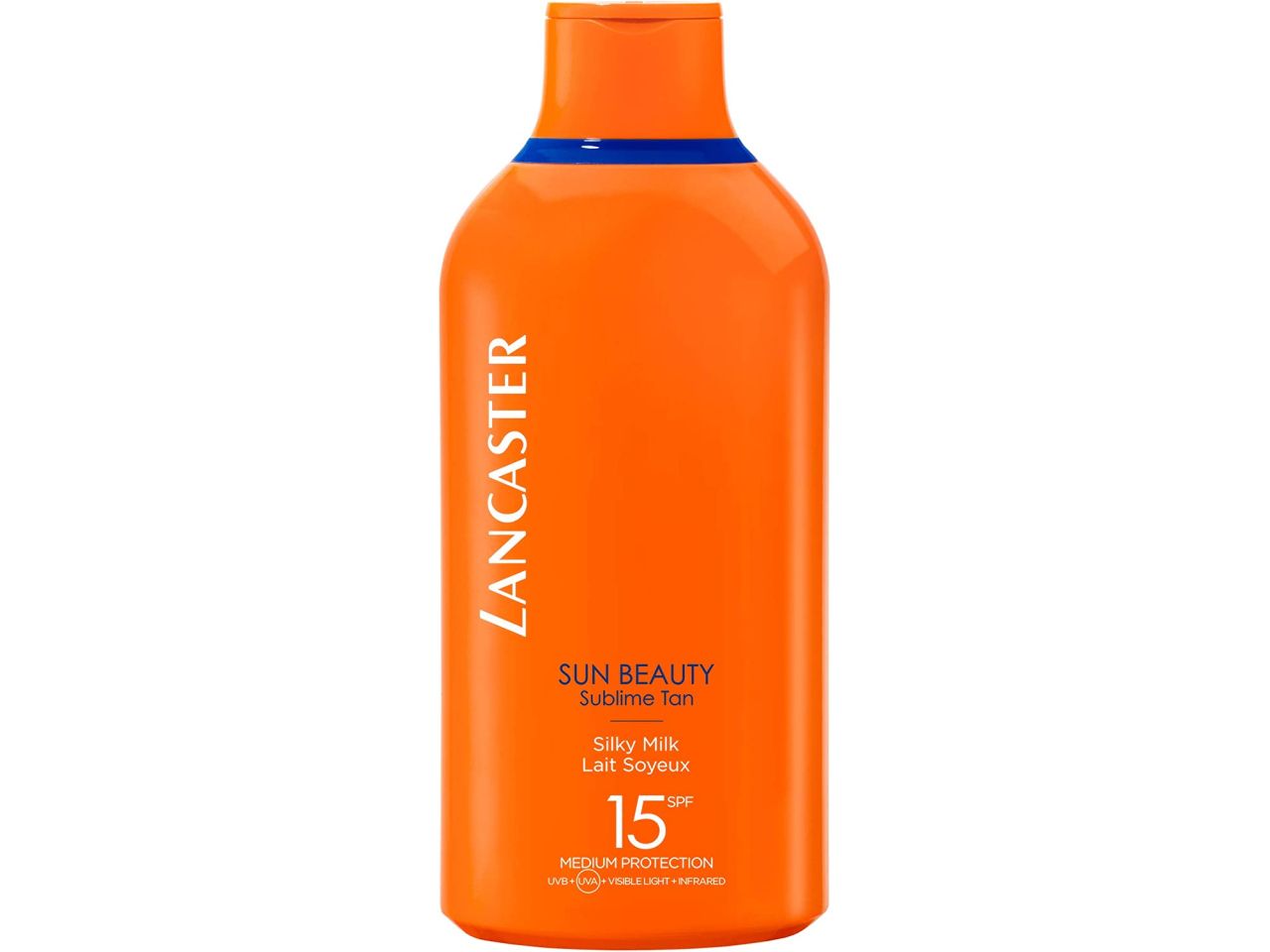 Lancaster lozione solare sun beauty body silky milk spf 15 da 400ml