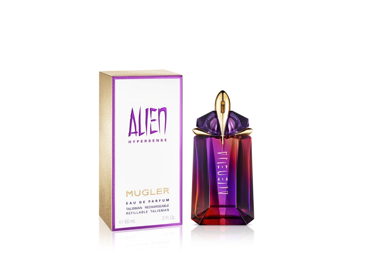 Thierry mugler alien hypersense eau de parfum refillable formato da 60ml $
