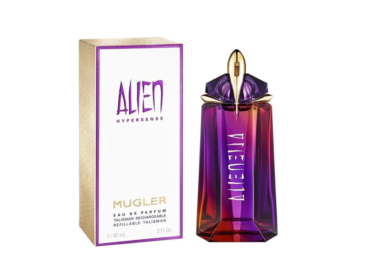 Thierry mugler alien hypersense eau de parfum refillable formato da 90ml $