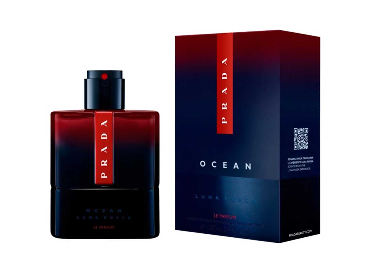 Prada Luna Rossa ocean profumo uomo, le parfum ricaricabile 100 ml $