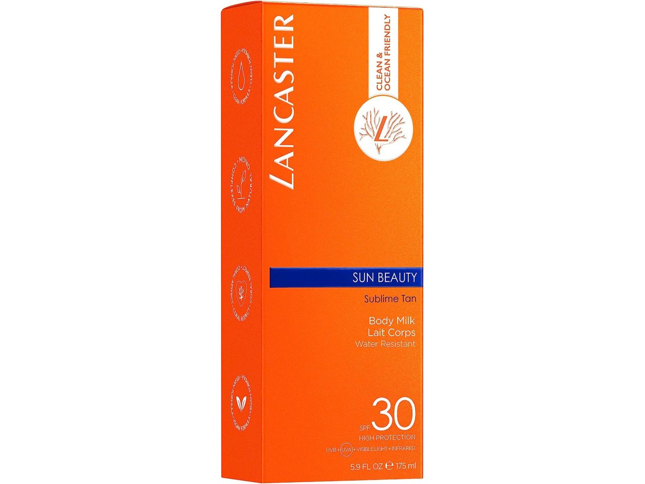 Lancaster latte solare corpo sun beauty sublime tan spf30 da 175ml
