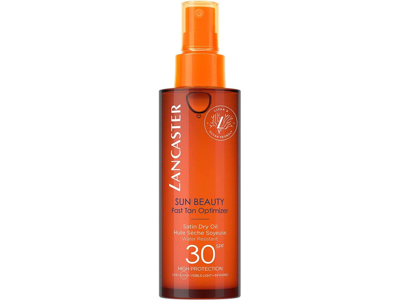 Lancaster olio secco abbronzante spf30 fast tan optimizer da 150ml