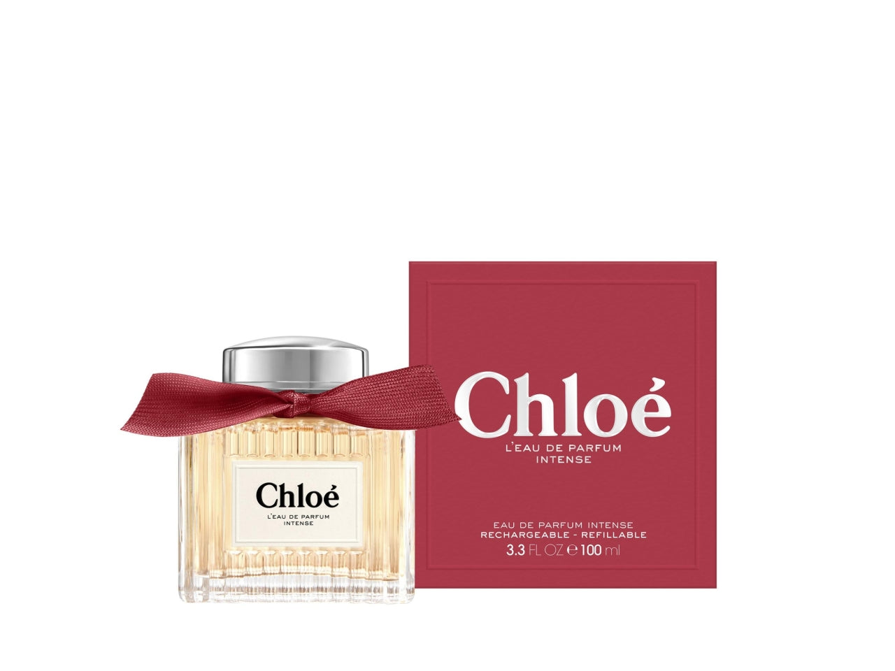 Profumo Donna Chloé l`Eau de Parfum Intense Donna 100ml, Donna, Flacone ricaricabile, Lampone, Rosa $