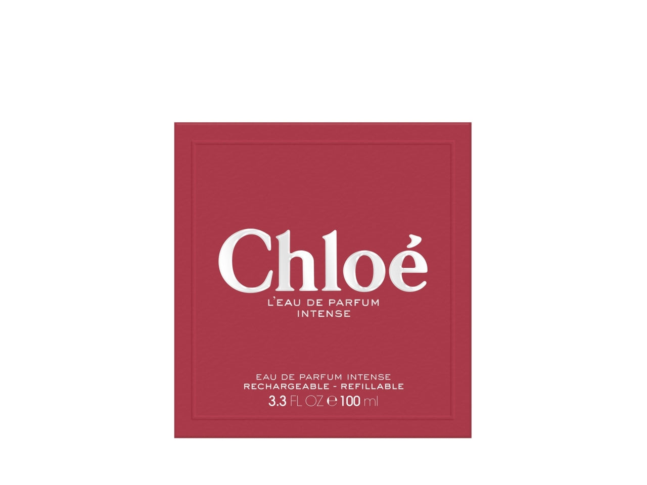 Profumo Donna Chloé l`Eau de Parfum Intense Donna 100ml, Donna, Flacone ricaricabile, Lampone, Rosa $