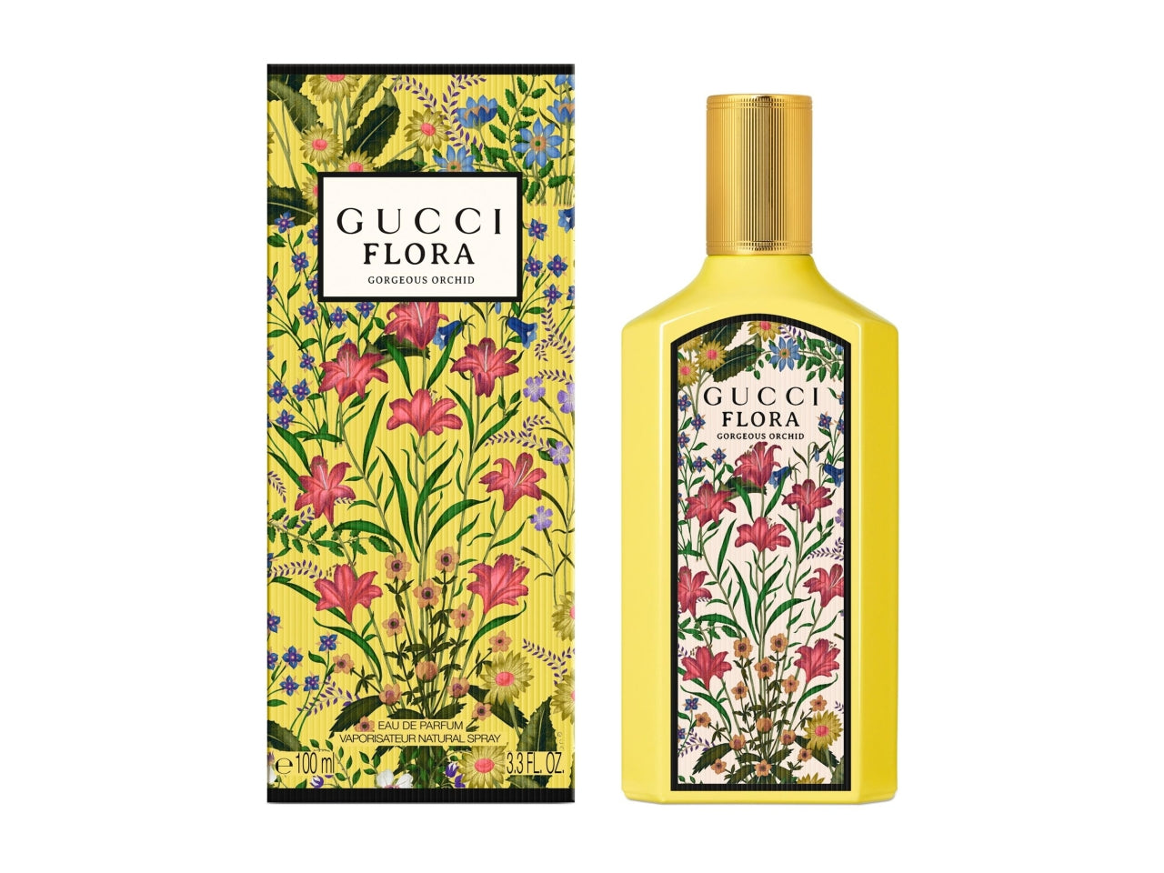 Profumo Donna Gucci Flora Gorgeous Orchid Eau de Parfum Donna 100ml, Donna, Profumo, Vaniglia, Duo di Vaniglia, Orchidea $