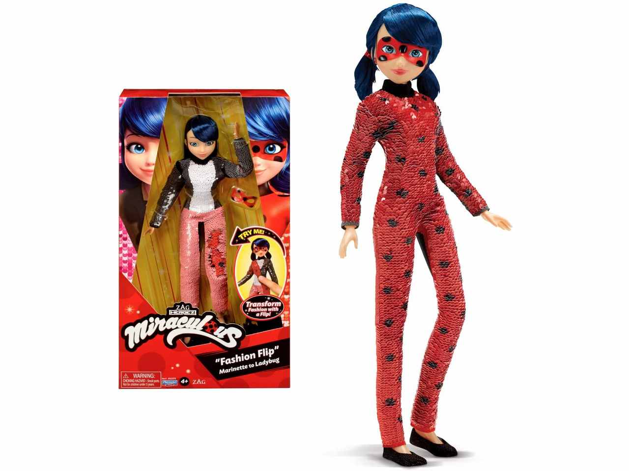 Miraculous doll 26cm con pailletes t061