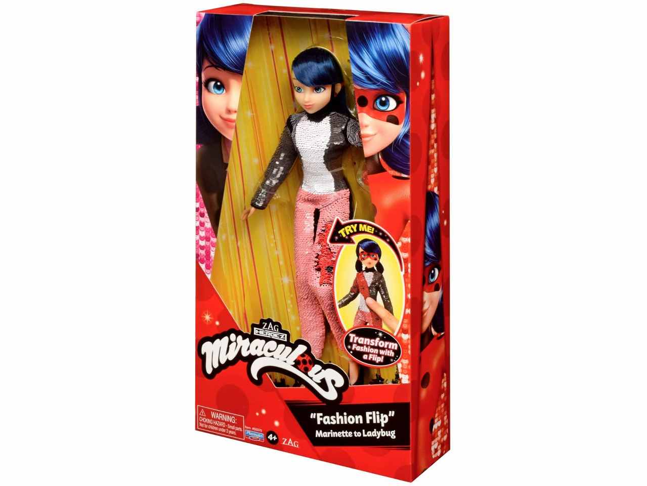 Miraculous doll 26cm con pailletes t061