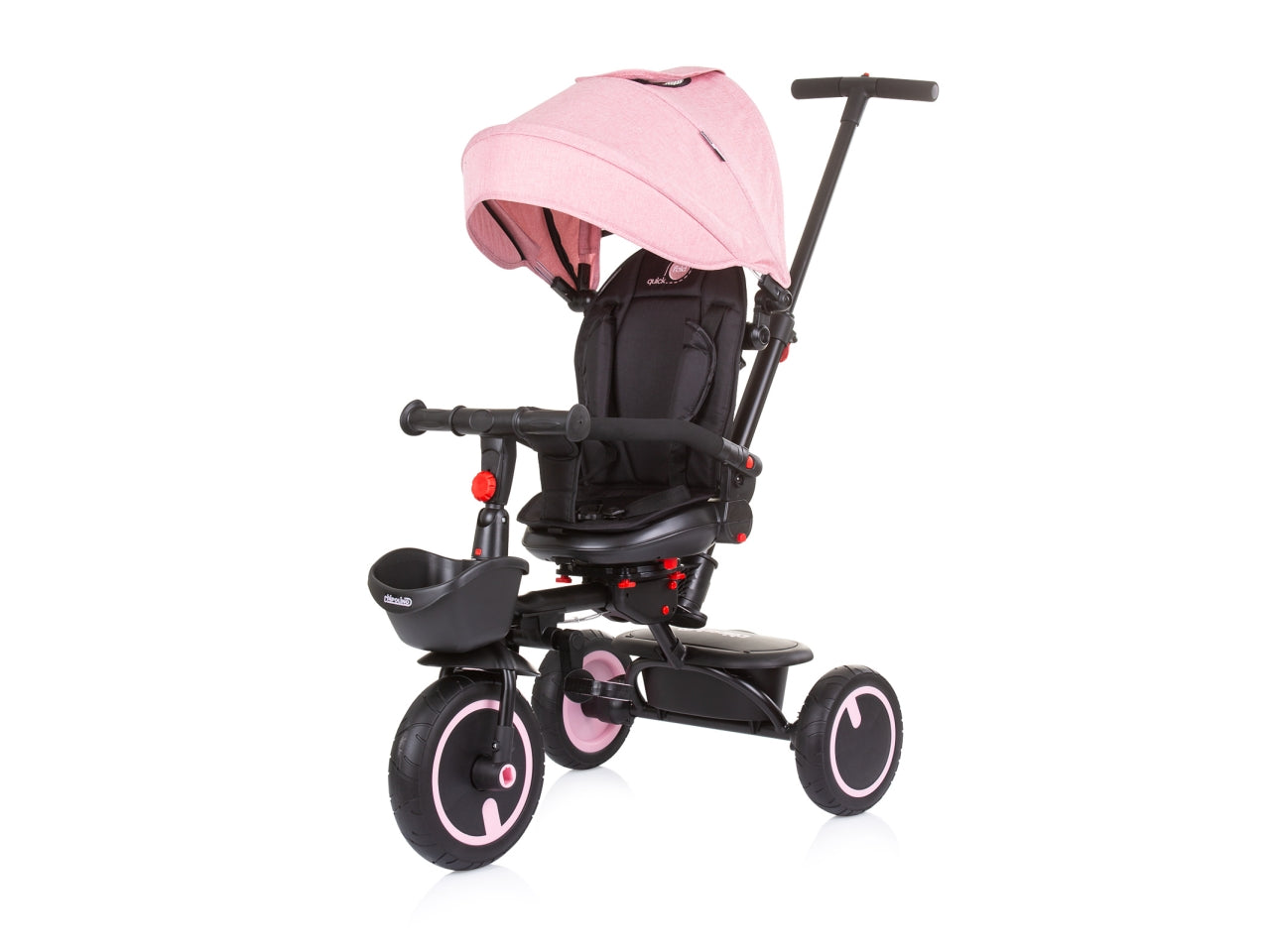 Triciclo pieghevole quick fold acqua di rose 18 mesi | Chipolino