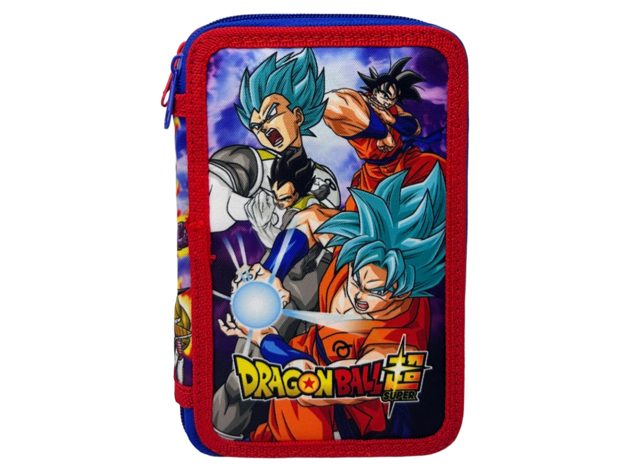Astuccio con 3 zip dragon ball premium