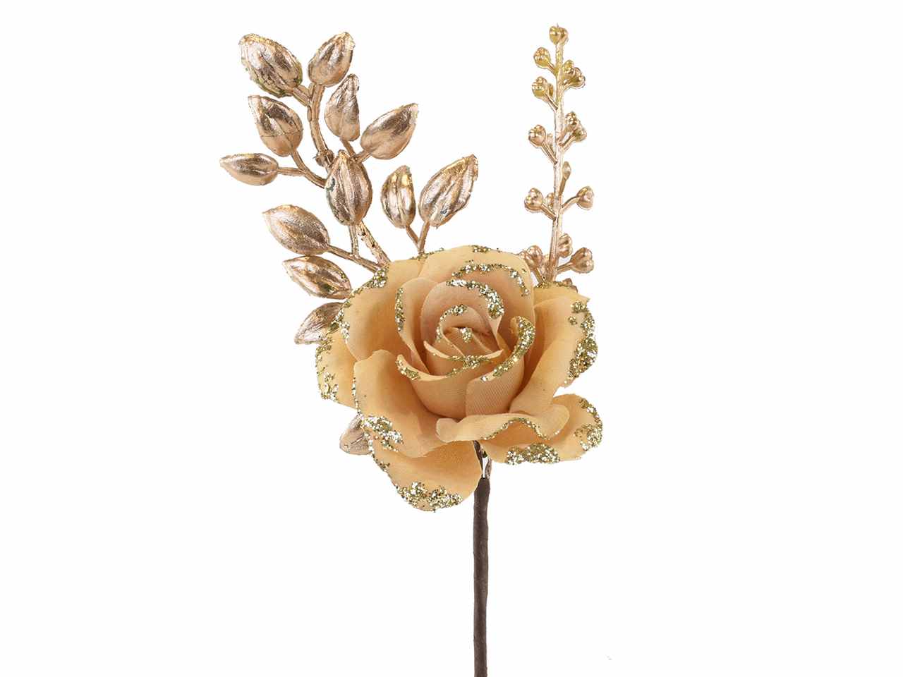 Rosa pick dia16cm 6pezzi oro