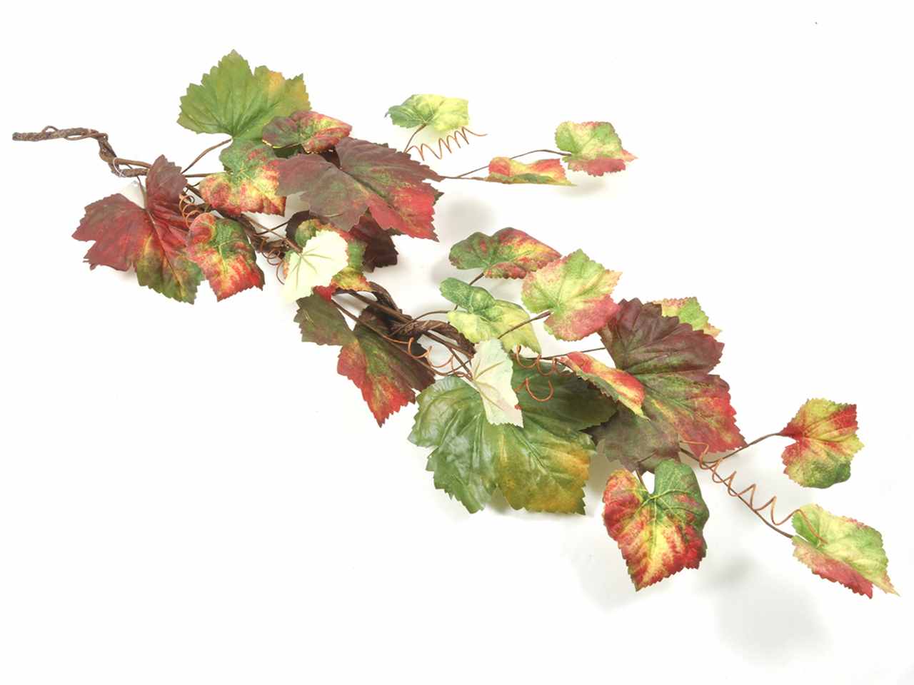 Ramo di vite 84cm rosso/verde