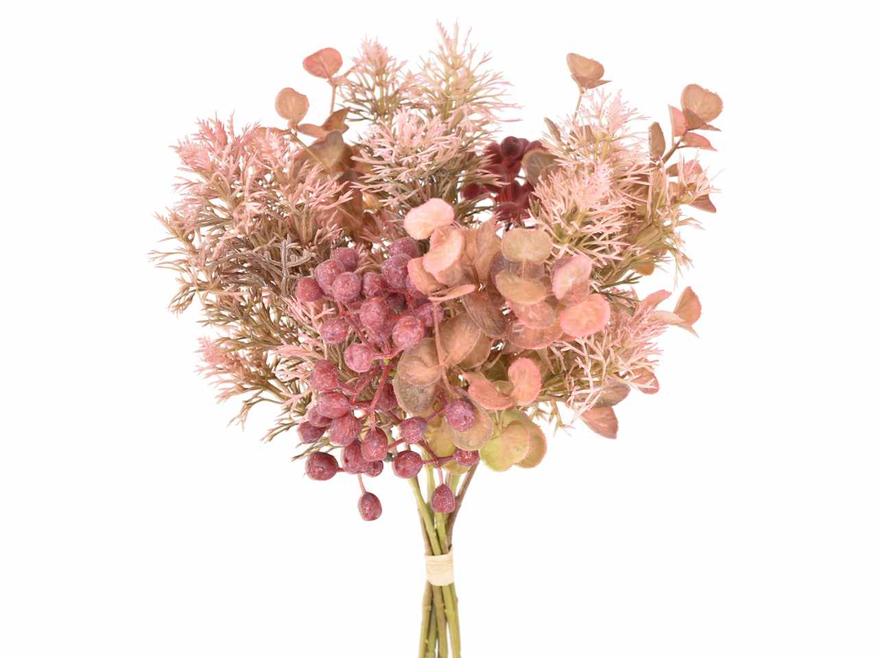 Mazzo eucalipto e bacche 35,50cm