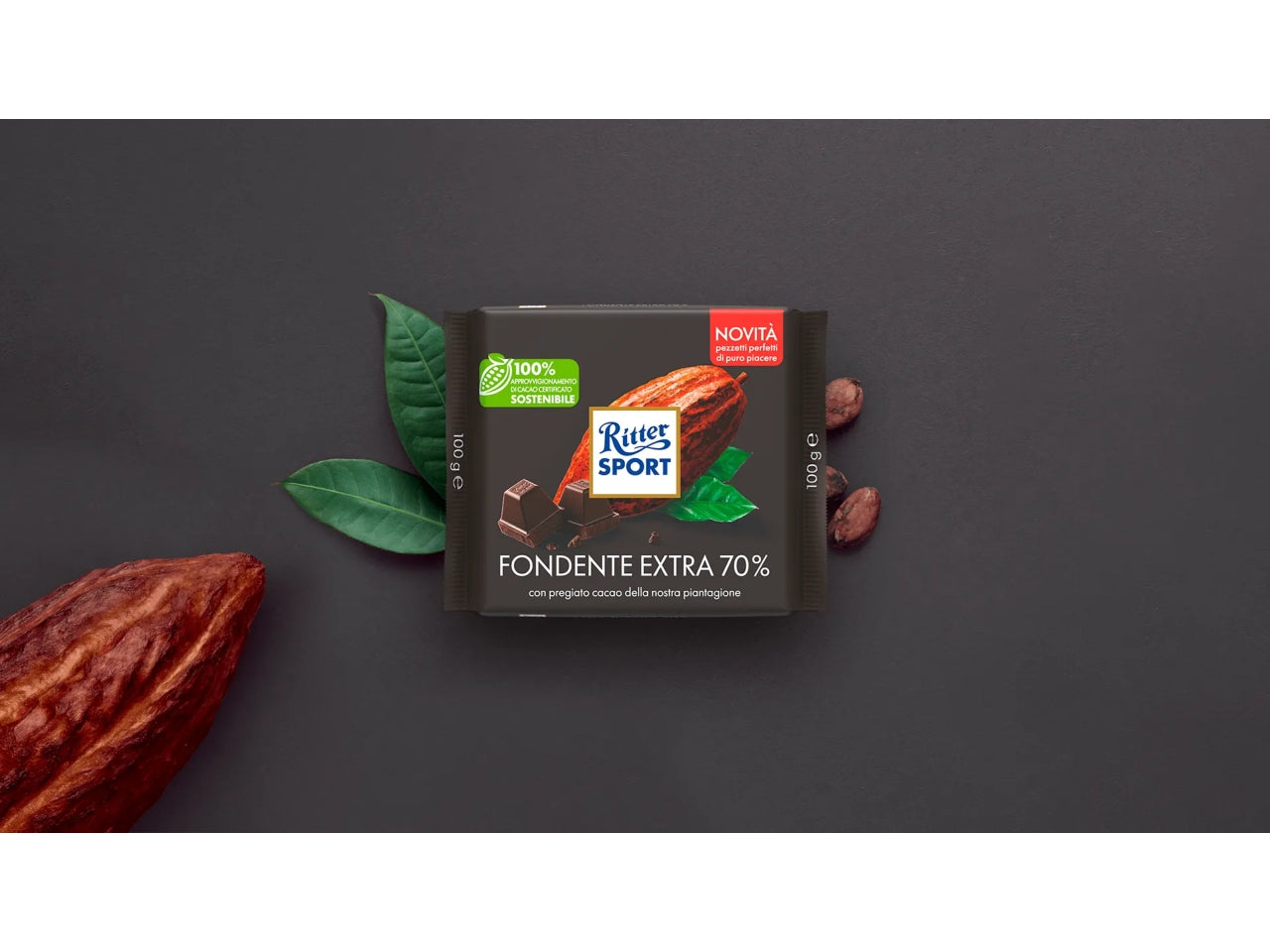 Tavoletta 100g fondente 70% cacao
