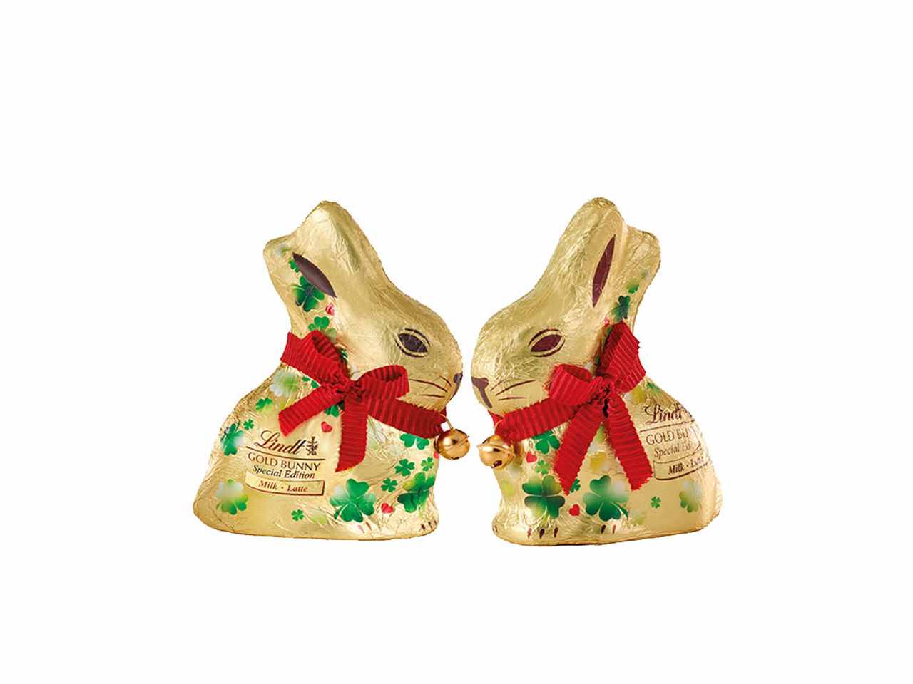 Gold bunny quadrifoglio latte 100gr