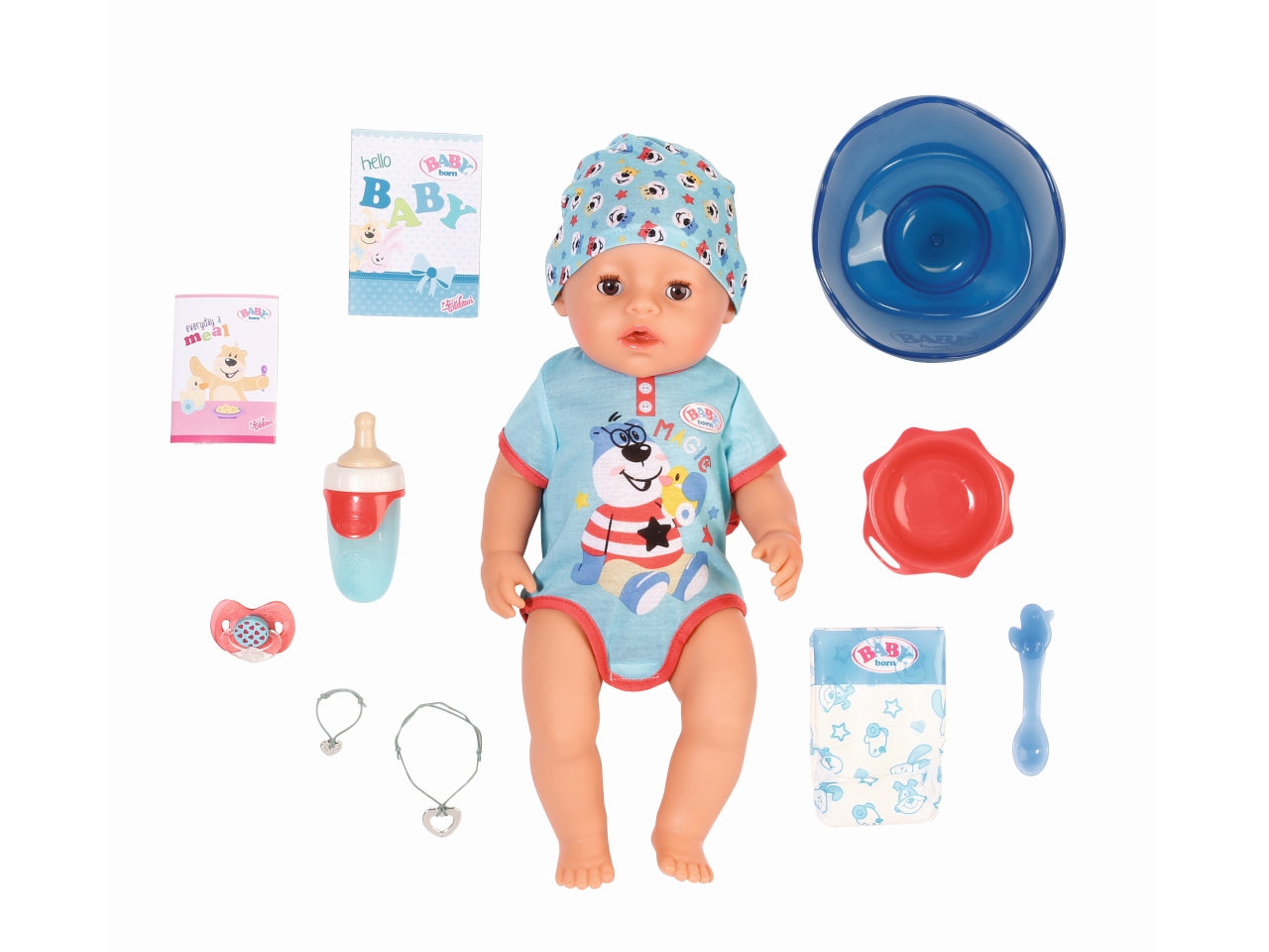 Bambolotto giocattolo Baby Born Magic Boy altezza 43cm età 3+ | Mga