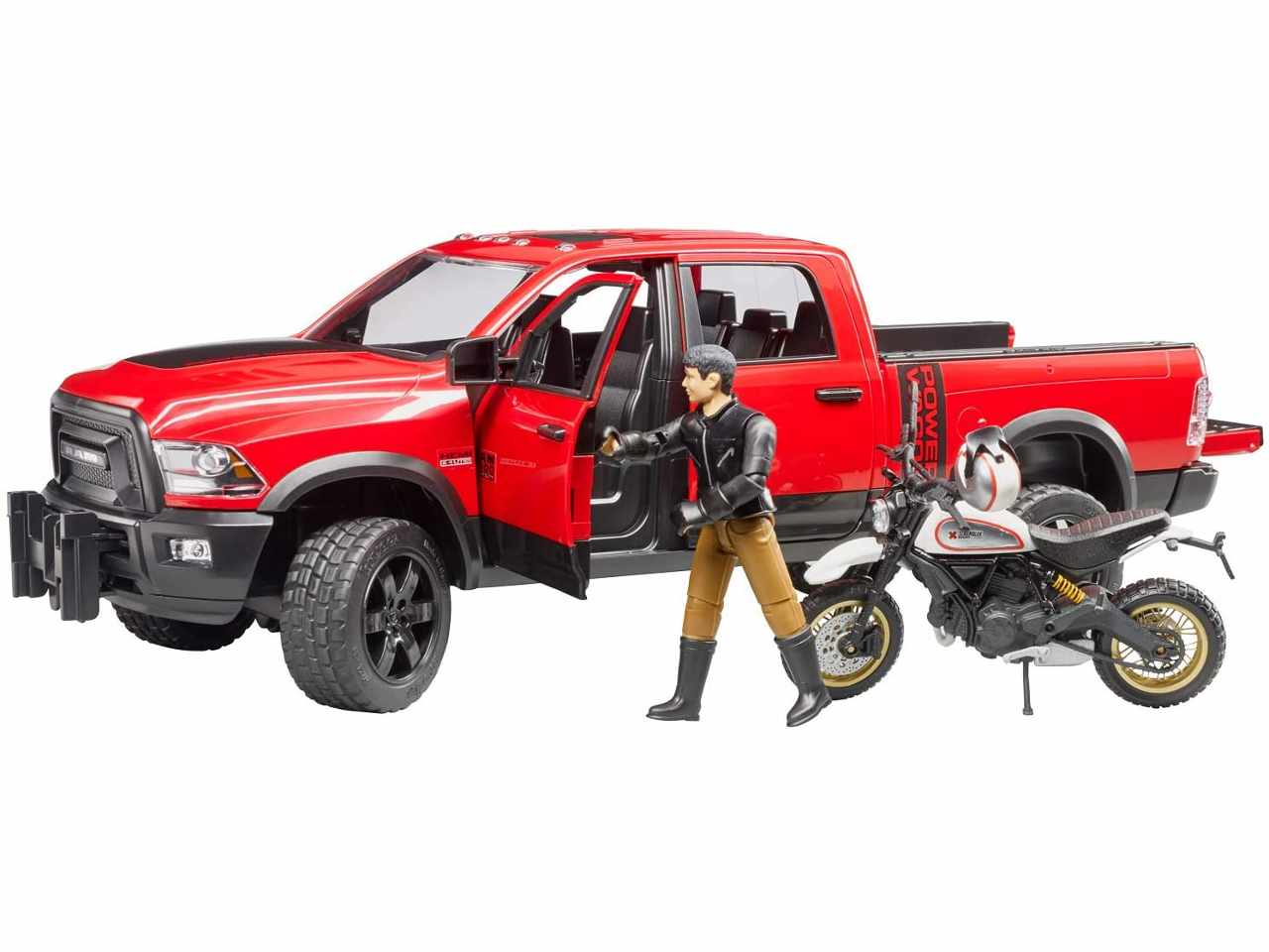Ram 2500 power wagon c/ducati scrambler 02502