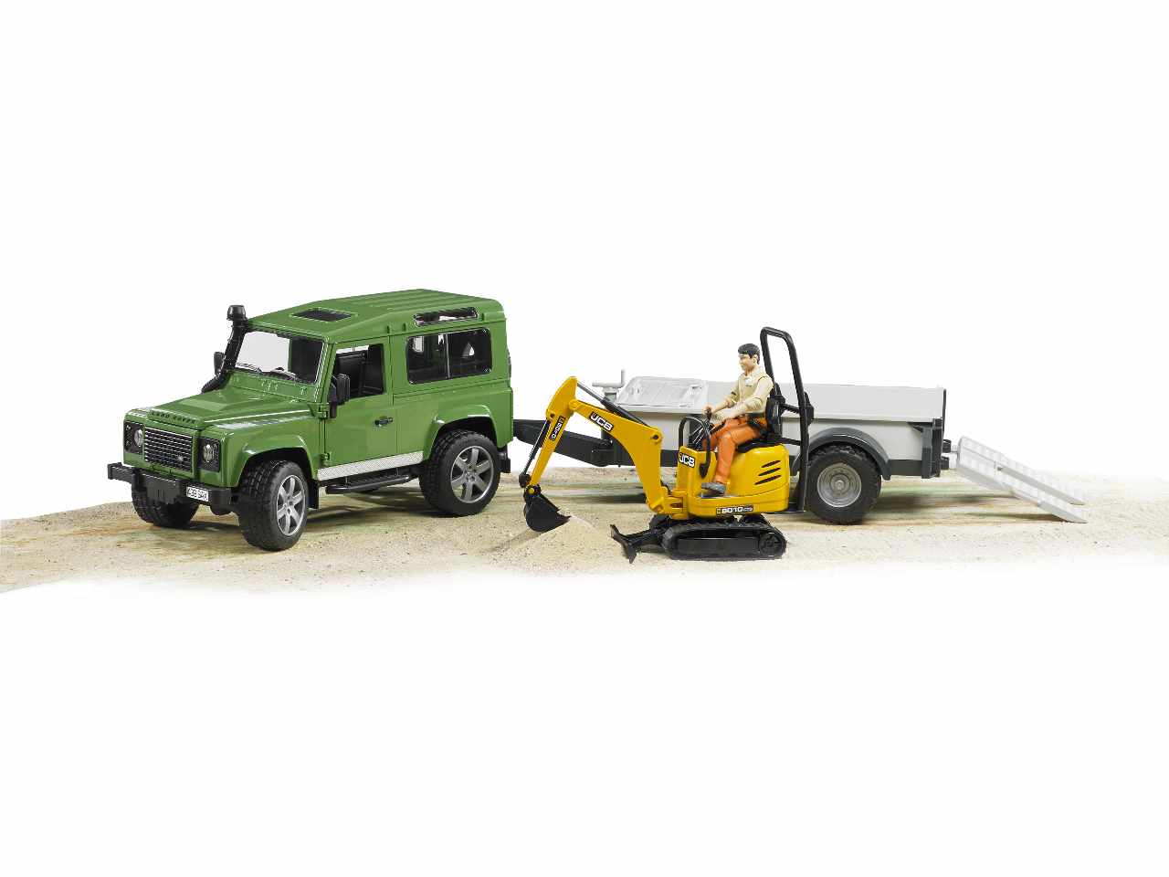 Landrover jeep c/rim.+escav.02593