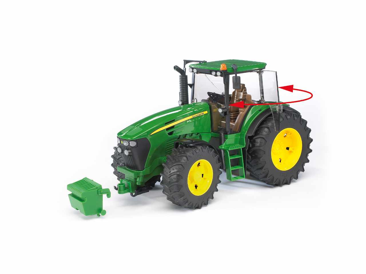 Jonh deere trattore c/benna 03051