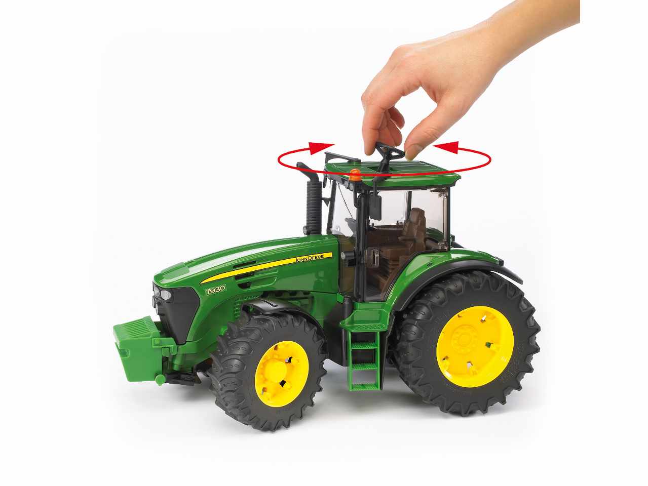 Jonh deere trattore c/benna 03051