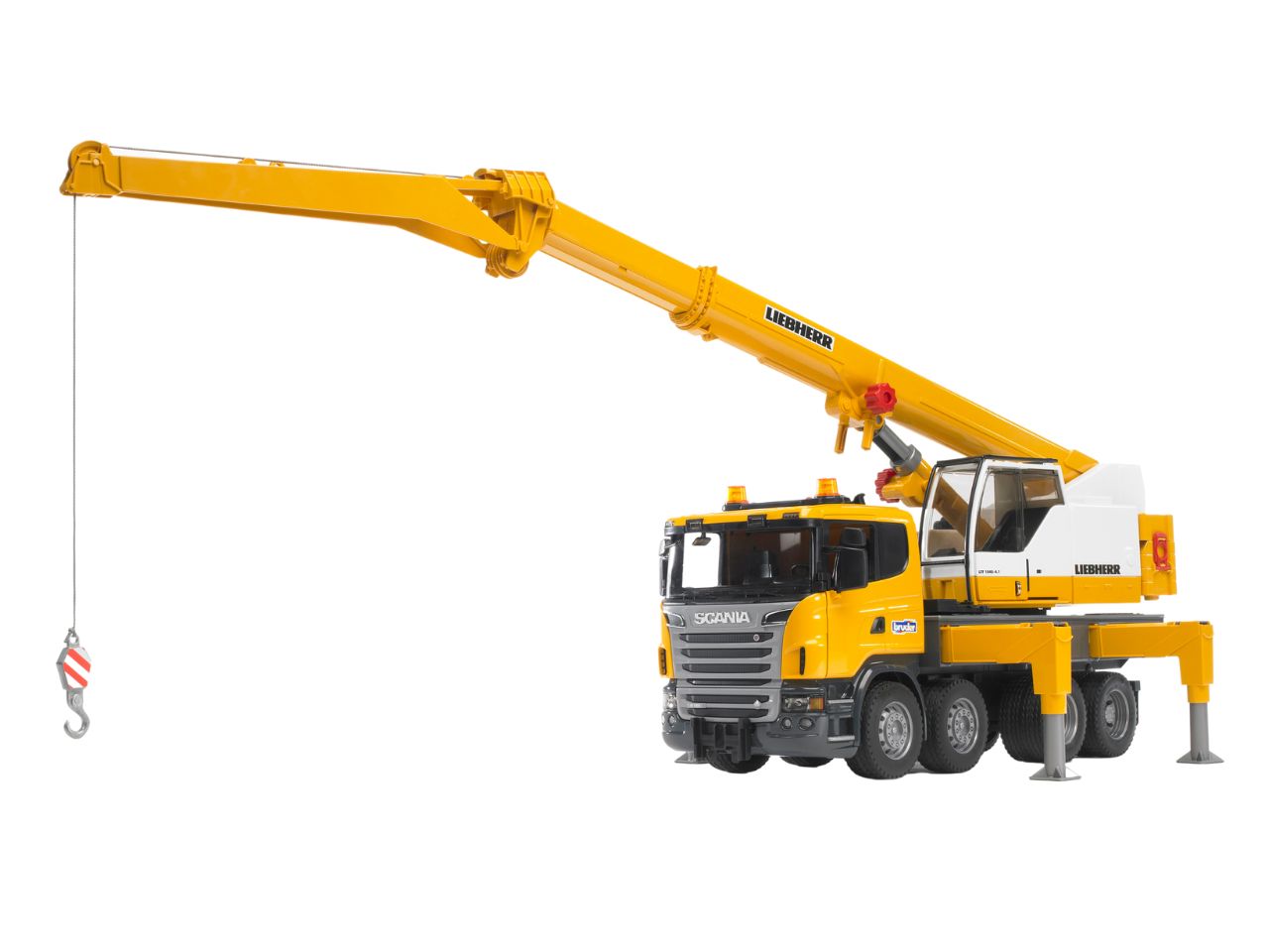 Scania camion c/gru luci e suoni 03570