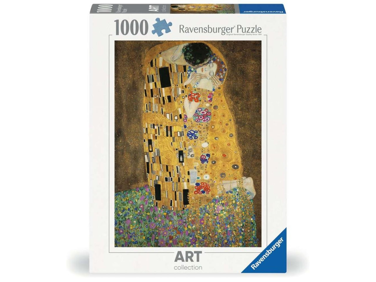Puzzle 1500 pezzi art collection klimt il bacio