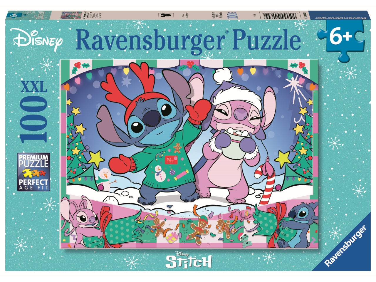 Puzzle XXL Lilo & Stitch per bambini da 6+ anni, 100 pezzi - Ravensburger
