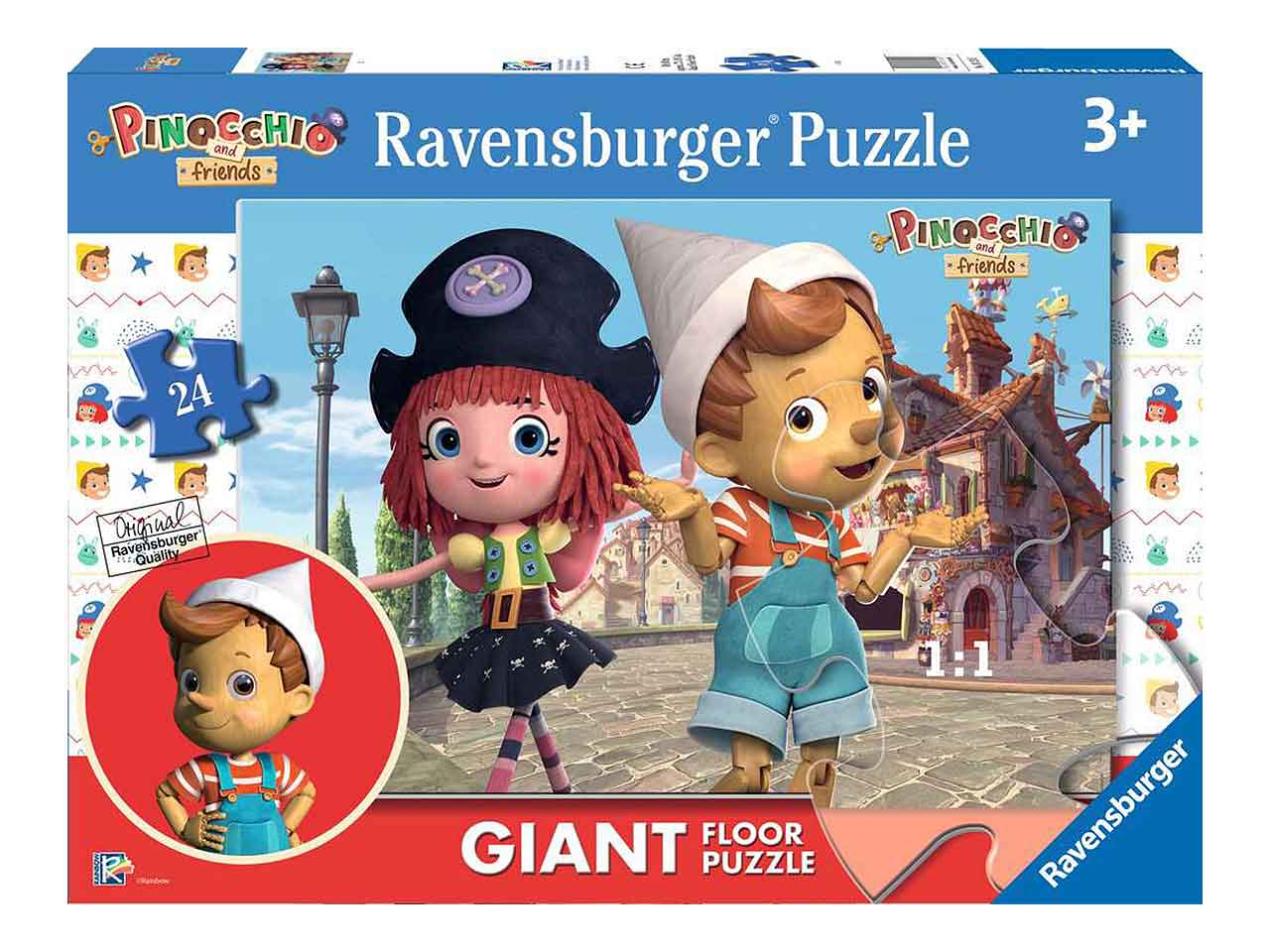 Puzzle 24pz gigante pinocchio 03124 5