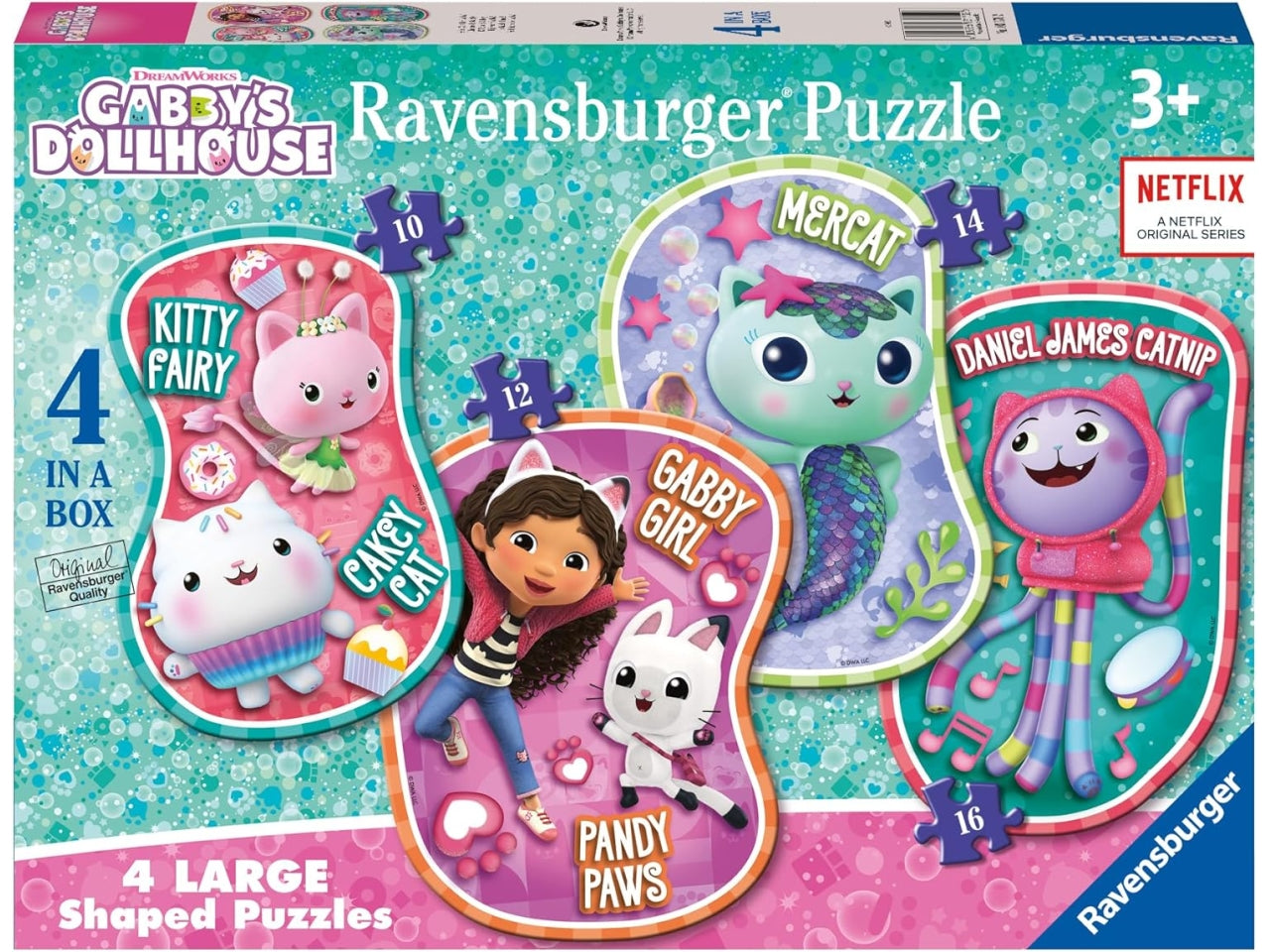 Puzzle 24 pezzi gabby's dollhouse