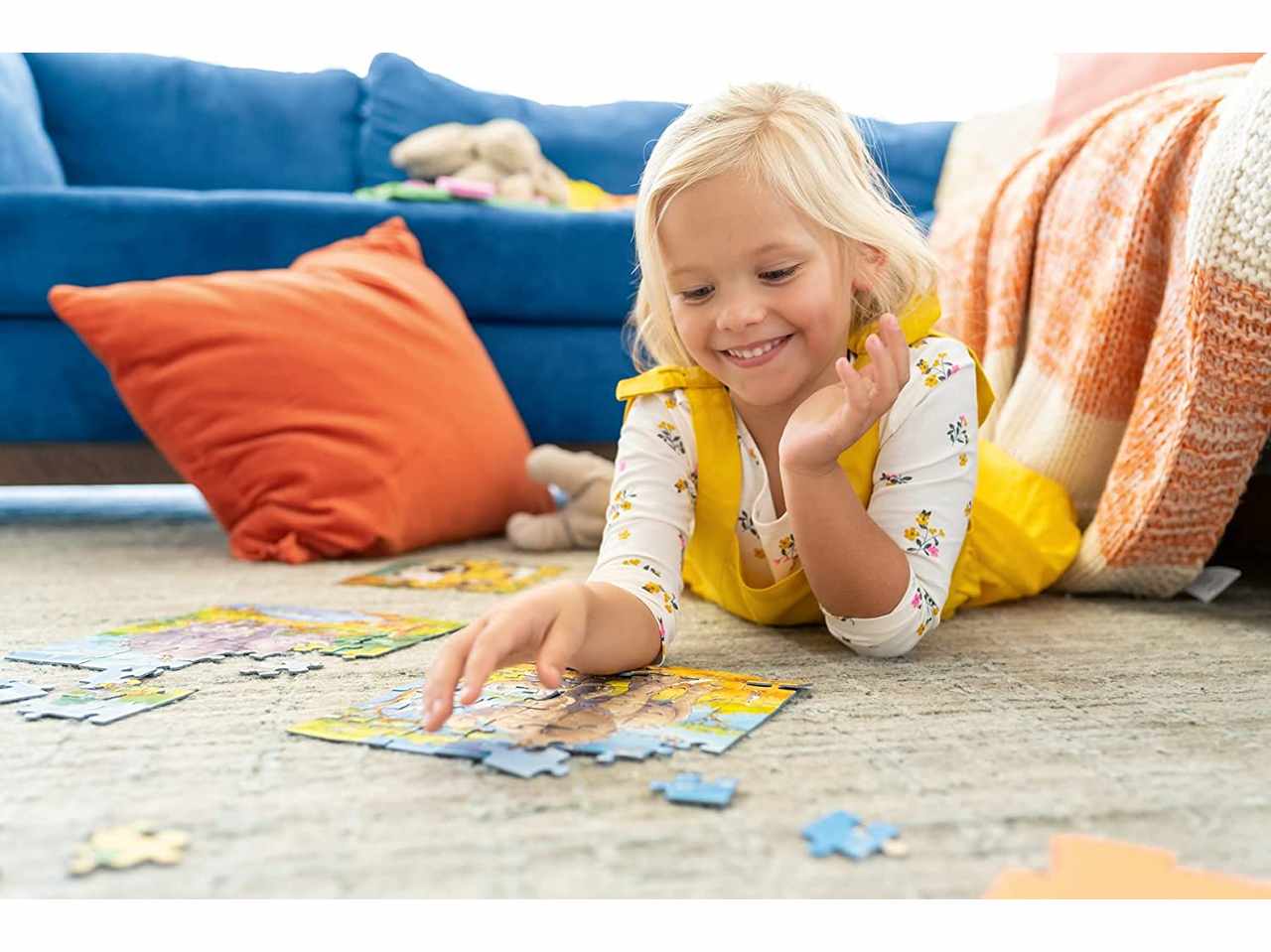 Puzzle 3x49 pezzi gabby's dollhouse