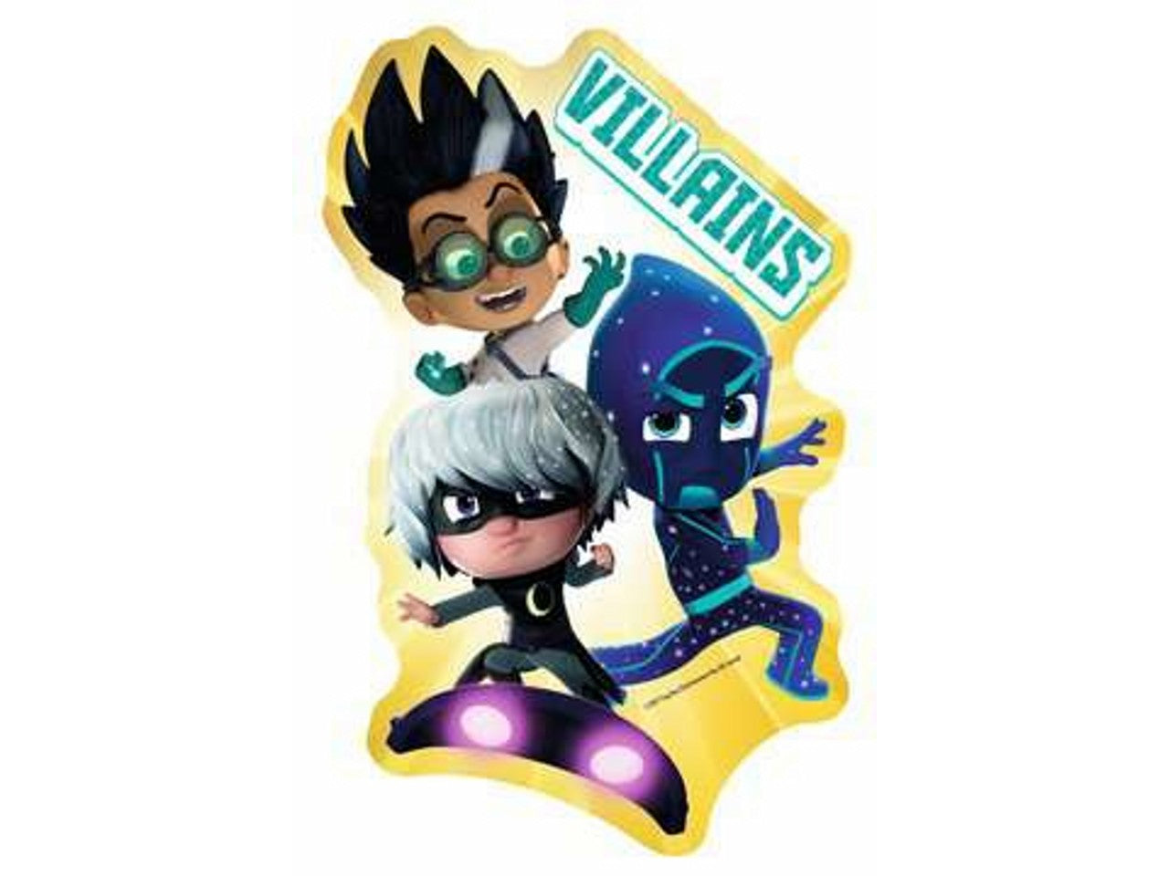 Puzzle shaped 4 in a box pj mask 06935