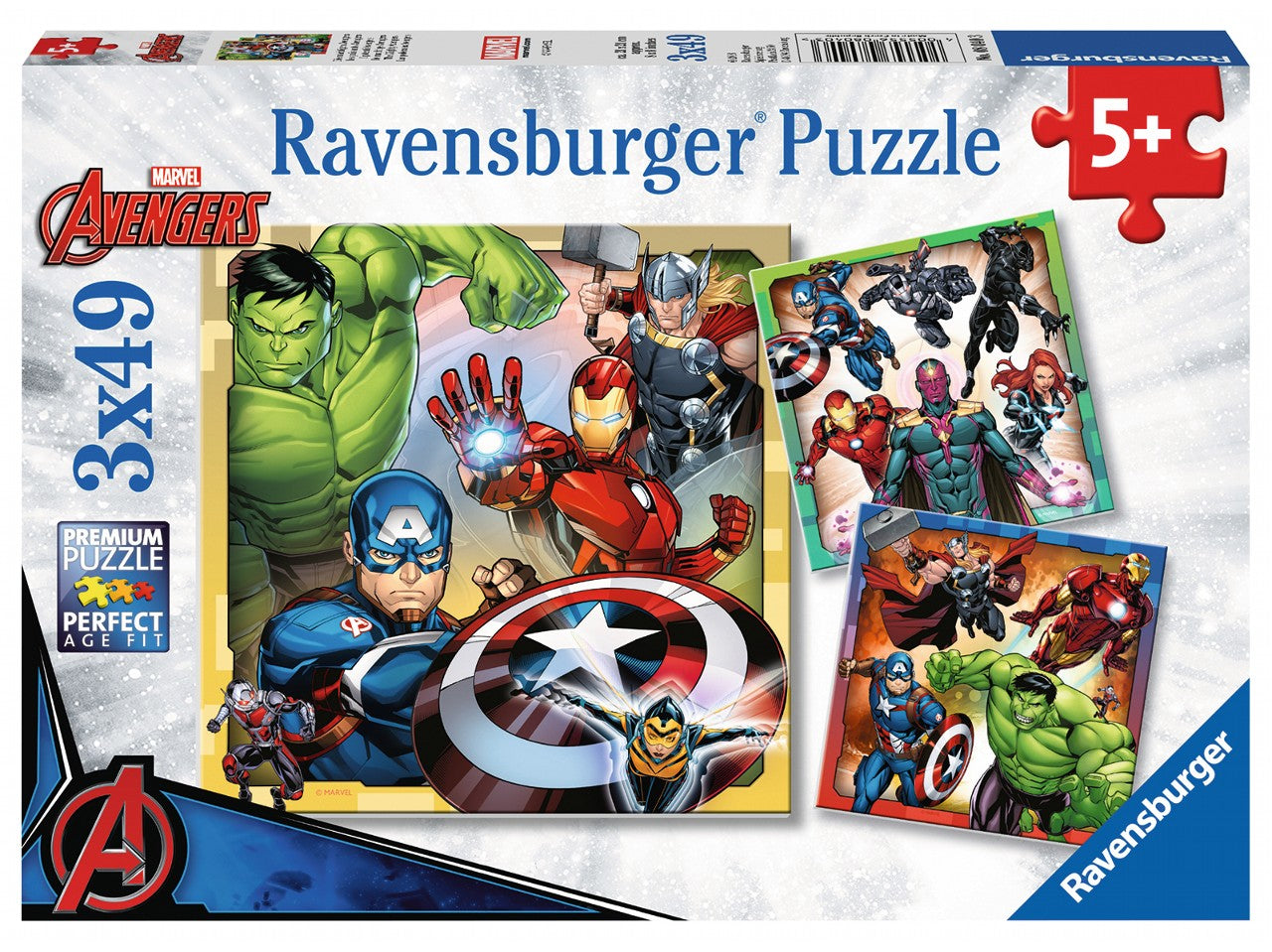 Puzzle 3x49pz avengers 08040 3