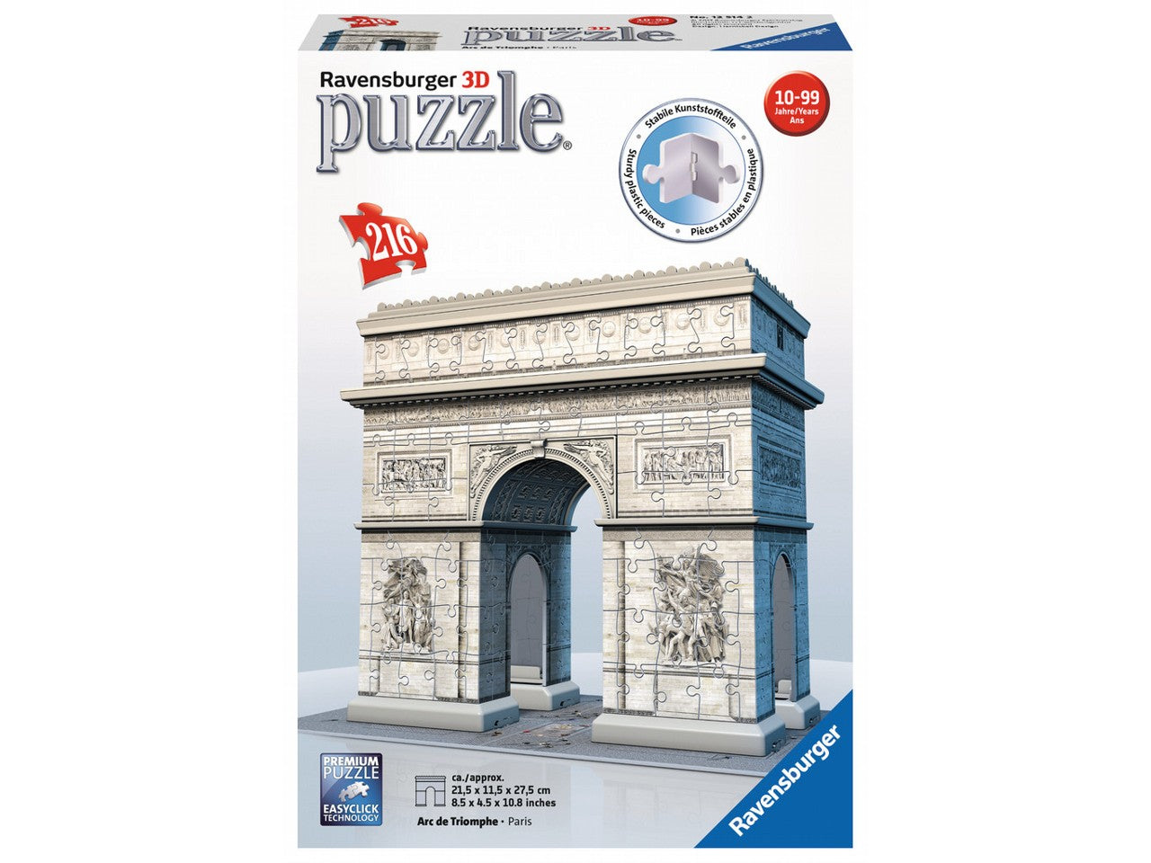 Puzzle 3d arco di trionfo 125142