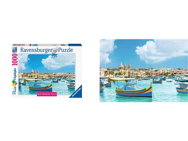 Puzzle 1000pz malta 14978
