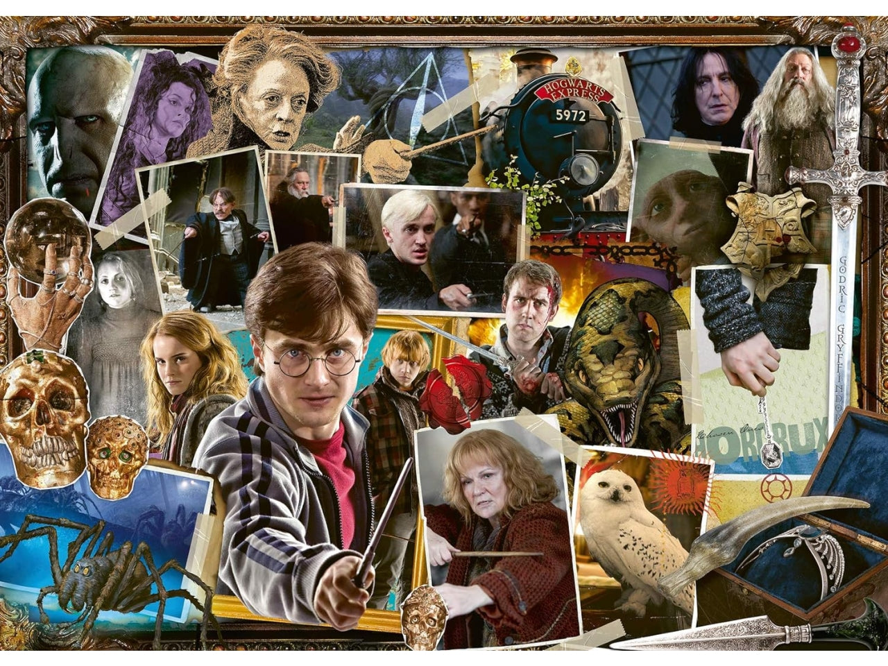 Puzzle harry potter contro voldemort da 1000 pezzi