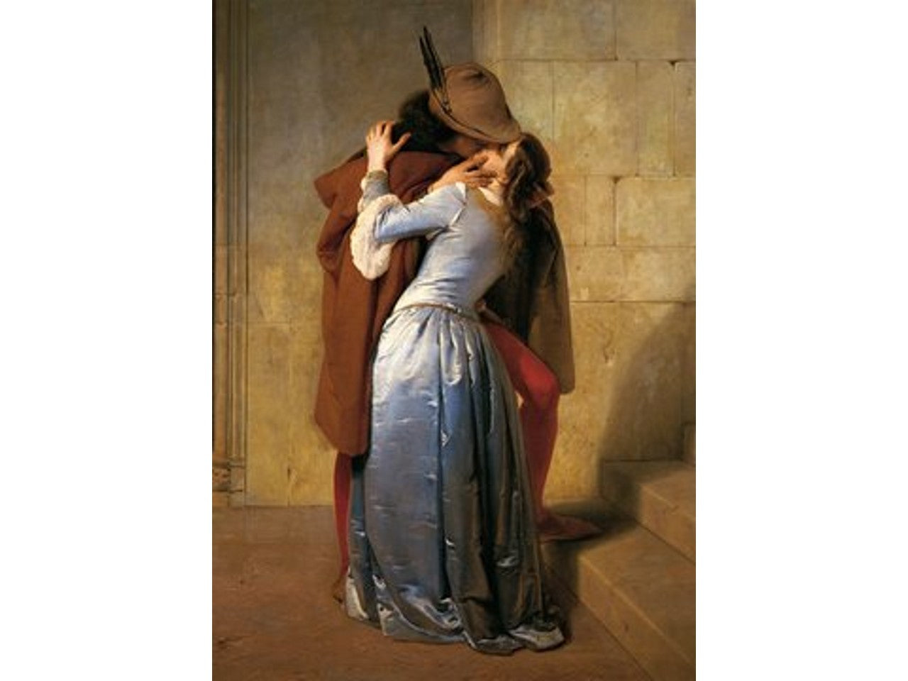 Puzzle 1000 pezzi hayez: il bacio 15405