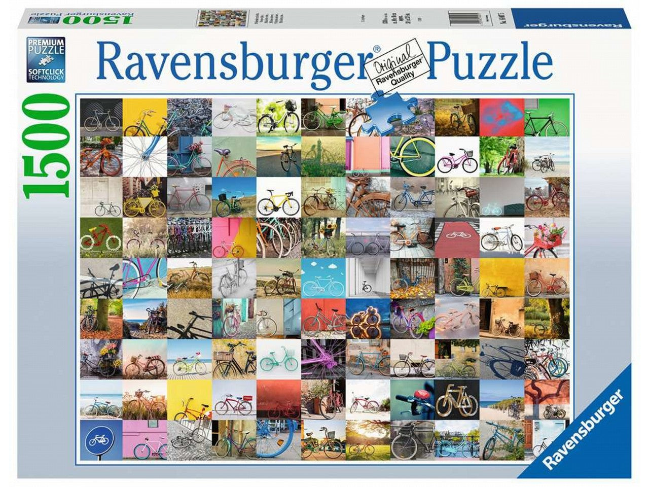Puzzle 1500 pezzi 99 biciclette e altro 160