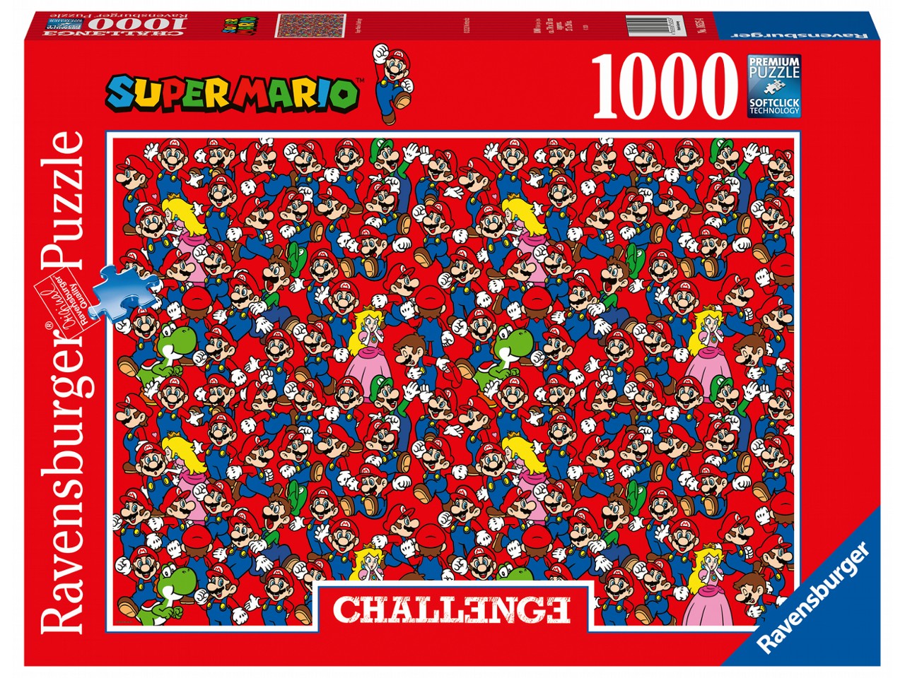 Puzzle 1000 pezzi challenge super mario 16525 4