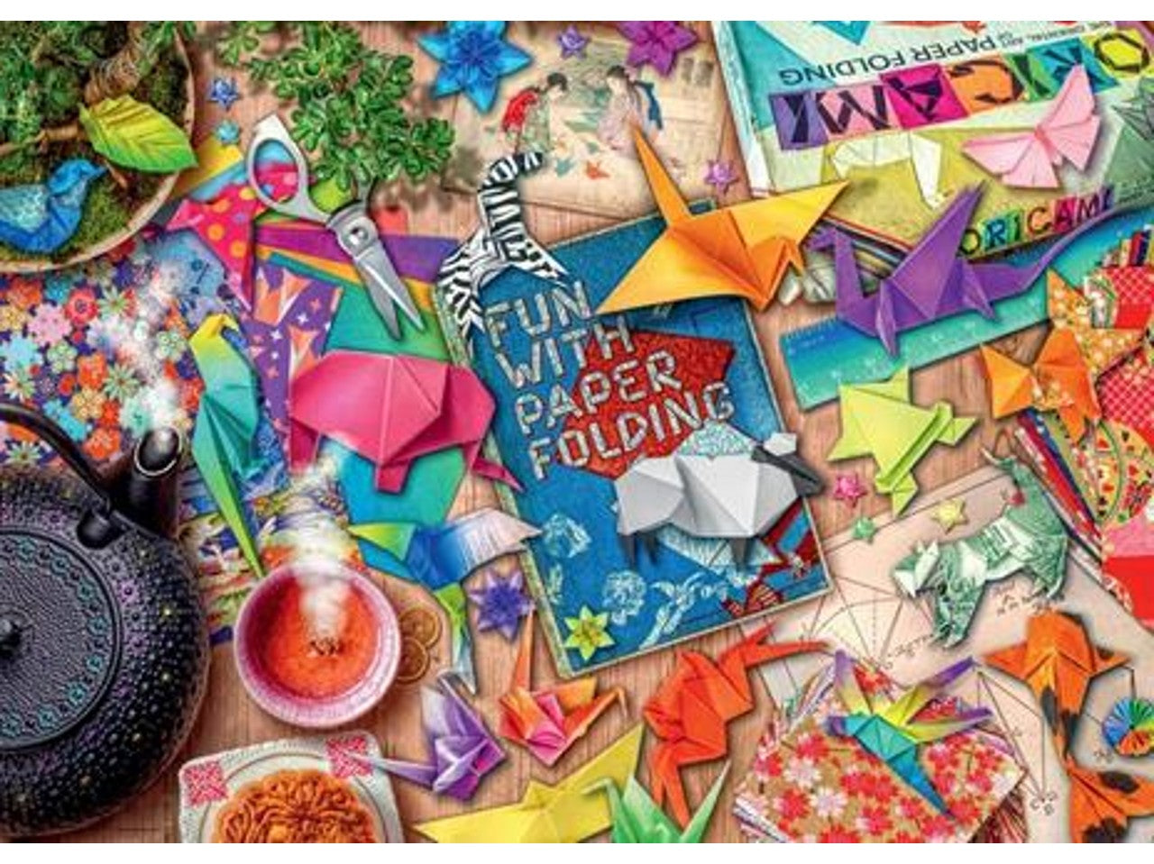 Puzzle 1000 pezzi meditazione e origami 16775