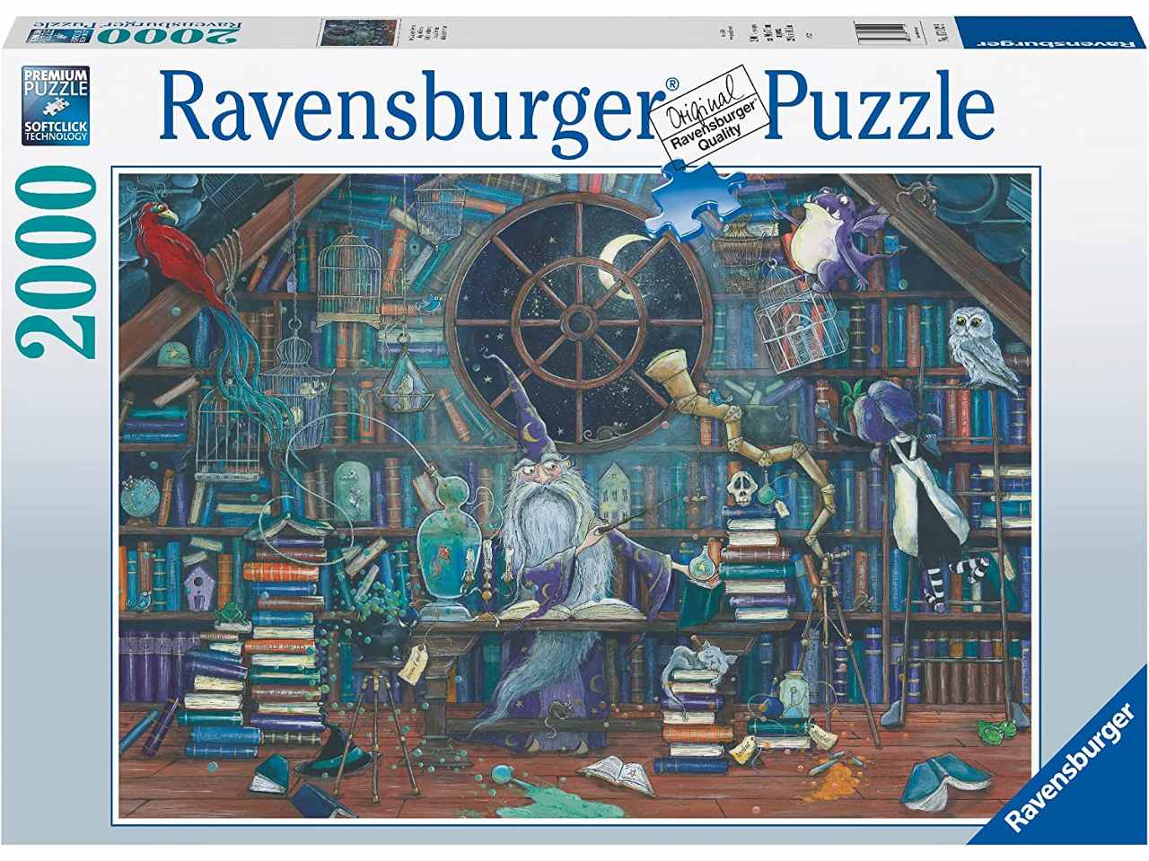 Puzzle 2000 pezzi il mago merlino