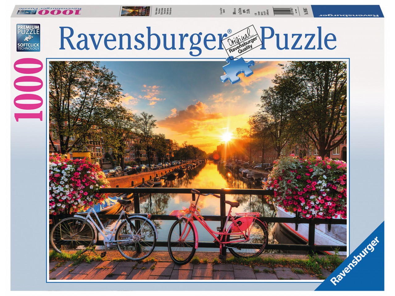 Puzzle 1000pz biciclette ad amsterdam 19606