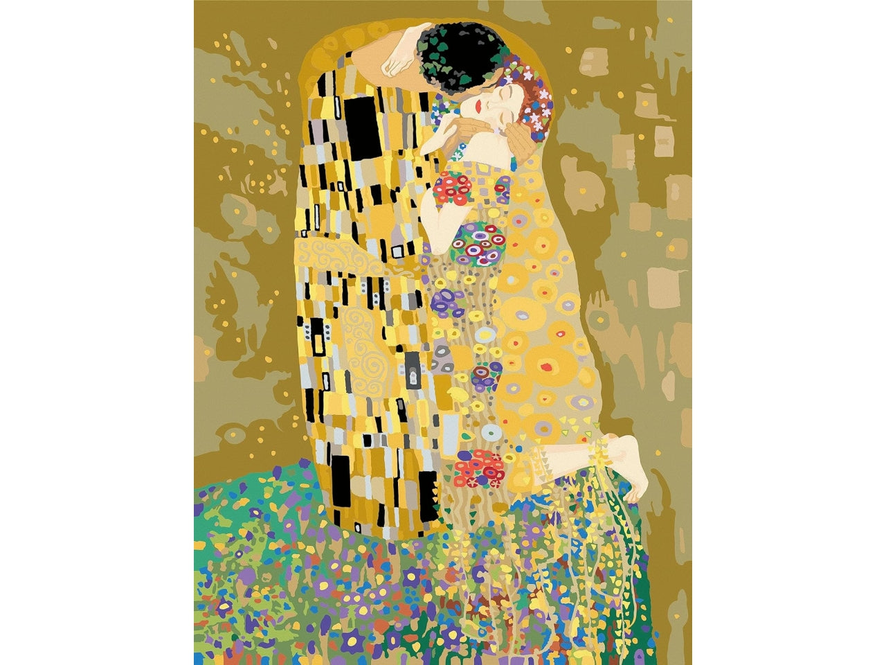 Creart adulto klimt, il bacio